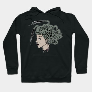 Medusa Spitting Heads Hoodie